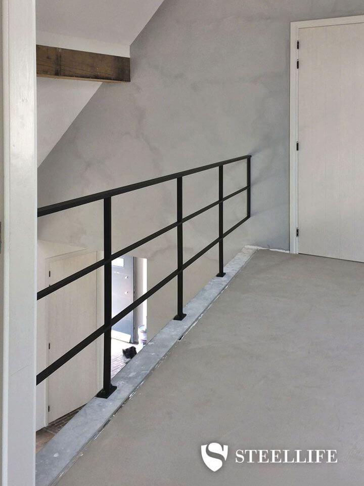 rechte strip balustrade